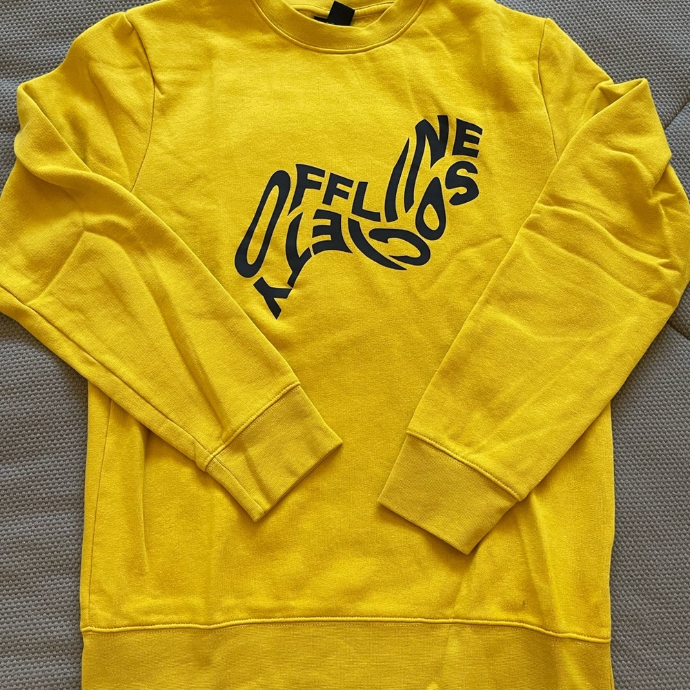 H&M Mens “Offline Society” Sweater